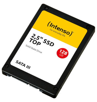 interne Festplatte TOP PERFORMANCE 3812430, schwarz, 2,5 Zoll (6,35cm), 128 GB, SSD