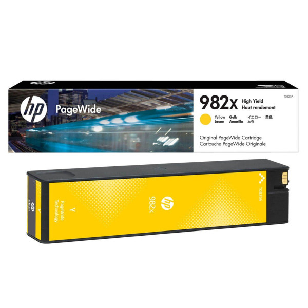 0190781050117 - Hewlett Packard - hp 982X High Yield Yellow Original PageWide Cartridge Druckerpatrone 1 Stück(e) Hohe (xl-) Ausbeute