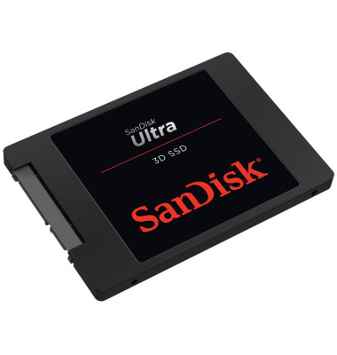 interne Festplatte SDSSDH3-2T00-G25 Ultra 3D SSD schwarz 2,5 Zoll 2 TB