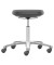 Hocker 9127-2000 Labsit, schwarz, mit Rollen, höhenverstellbar, bis 120kg