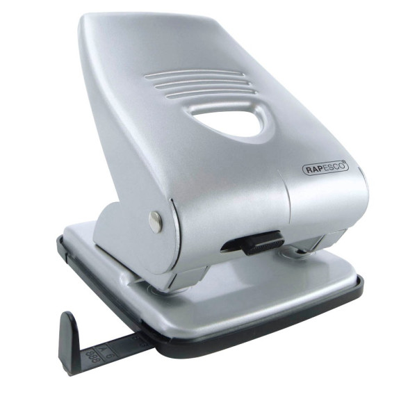 5018505001731 - Registraturlocher 835 silber bis 4mm 40 Blatt mit Anschlagschiene 5018505001731 Rapesco 5018505001731 - Registraturlocher 835 silber bis 4mm 40 Blatt mit Anschlagschiene 5018505001731 Rapesco