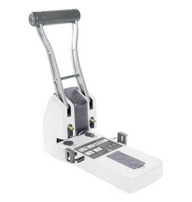 Registraturlocher ECO P2200 1405, wei&szlig;, bis 15mm 150 Blatt, mit Anschlagschiene