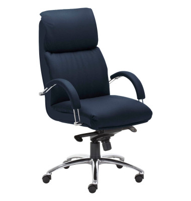 NOWY STYL Nadir Steel Chefsessel blau Kunstleder NOWY STYL Nadir Steel Chefsessel blau Kunstleder