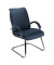NOWY STYL Nadir Steel Besucherstuhl blau Kunstleder