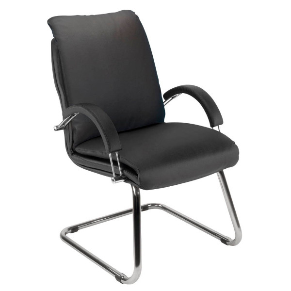 5901747065077 - Nadir Steel Besucherstuhl schwarz Kunstleder 5901747065077 WAN08-L84Z-BBV320-000300 5901747065077 - Nadir Steel Besucherstuhl schwarz Kunstleder 5901747065077 WAN08-L84Z-BBV320-000300