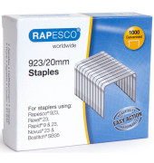 Heftklammern 923/20, 1241, Stahldraht verzinkt, Heftleistung 170 Blatt