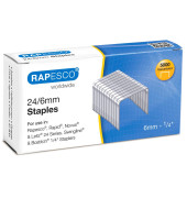 Heftklammern 24/6, S24602Z3, Stahldraht verzinkt, Heftleistung 2-30 Blatt