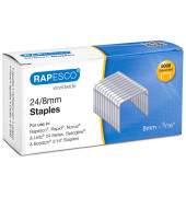 Heftklammern 24/8, S24807Z3, Stahldraht verzinkt, Heftleistung 2-50 Blatt