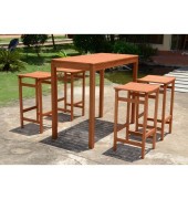 Gartentisch Garden Pleasure Palmdale braun rechteckig