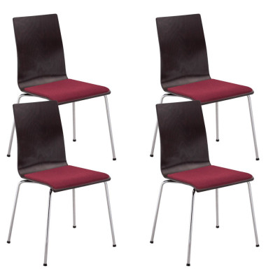 Cafe VII Besucherstühle wenge