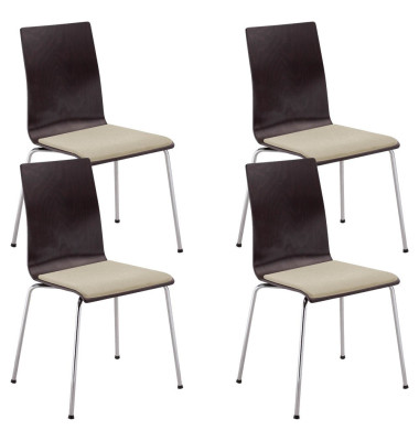 Cafe VII Besucherstühle wenge