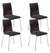 Cafe VII Besucherstühle wenge