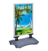update displays Kundenstopper WindPro Lite