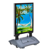 update displays Kundenstopper WindPro LED