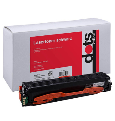 dots schwarz Toner ersetzt SAMSUNG CLT-K504s