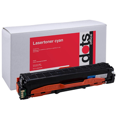 dots cyan Toner ersetzt SAMSUNG CLT-C504s