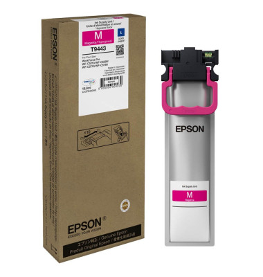 Druckerpatrone T9443L C13T944340 (T9443), magenta, ca. 3000 Seiten