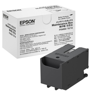 EPSON T6716 schwarz Resttintenbehälter