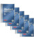 Collegeblock 10-67141 Student Premium, Lineatur 27 / liniert mit Rand innen/außen, A4, 90g, blau, 80 Blatt