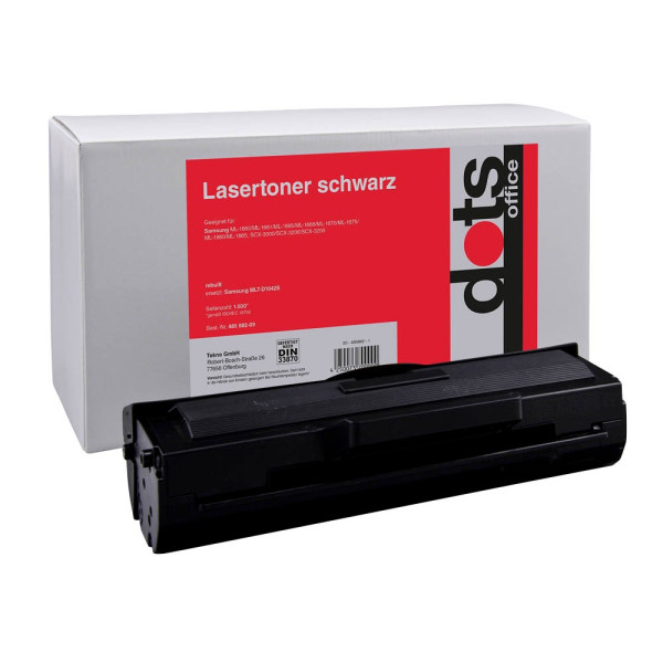4250073731622 - Toner 35030000-DOTS kompatibel zu Samsung MLT-D1042S schwarz 4250073731622 Dots 4250073731622 - Toner 35030000-DOTS kompatibel zu Samsung MLT-D1042S schwarz 4250073731622 Dots
