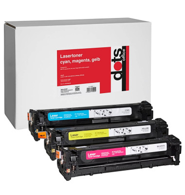 dots cyan, magenta, gelb Toner ersetzt HP 3x 131A