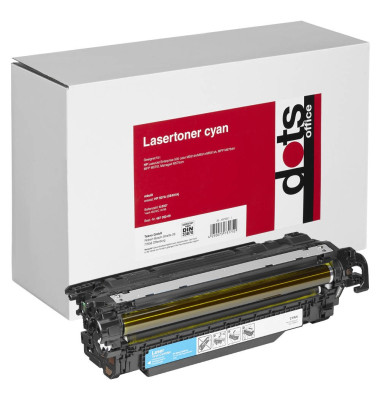 dots cyan Toner ersetzt HP 507A dots cyan Toner ersetzt HP 507A