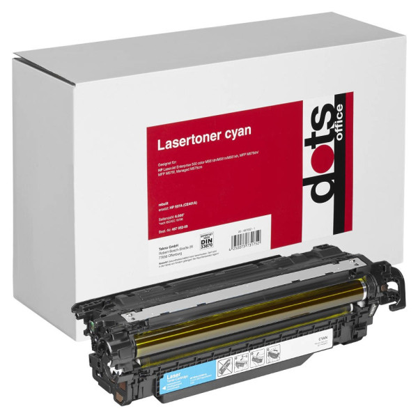 4250073731752 - Toner 12320003-DOTS kompatibel zu HP 507A cyan 4250073731752 Dots 4250073731752 - Toner 12320003-DOTS kompatibel zu HP 507A cyan 4250073731752 Dots