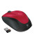 PC-Maus Wireless Mouse M235 910-002496, 3 Tasten, kabellos, USB-Funk, Unifying-Funktion, Laser, rot