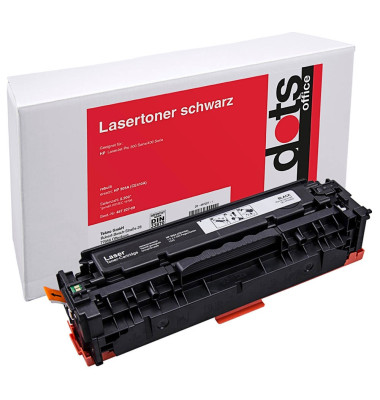 dots schwarz Toner ersetzt HP 305A