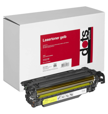 dots gelb Toner ersetzt HP 507A