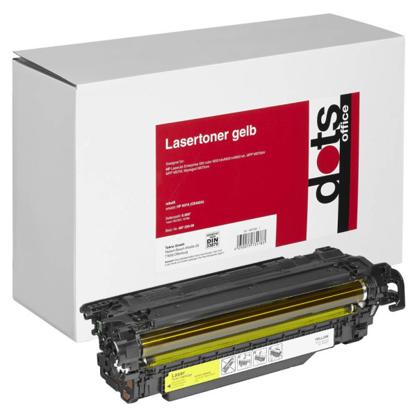 4250073731783 - Toner 12320009-DOTS kompatibel zu HP 507A gelb 4250073731783 Dots 4250073731783 - Toner 12320009-DOTS kompatibel zu HP 507A gelb 4250073731783 Dots