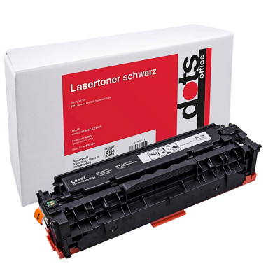 dots schwarz Toner ersetzt HP 305X