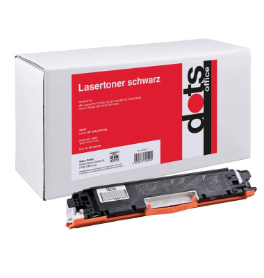 dots schwarz Toner ersetzt HP 126A
