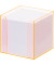 Zettelbox 9907/1, LUXBOX, 95x95mm, inkl. 800 Notizzettel, transparent, Kunststoff