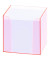 Zettelbox 9907/2, LUXBOX, 9,5x9,5x9,5cm, transparent, Kunststoff, inkl.: 800 Notizzettel