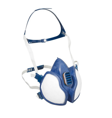 Atemschutzmaske 4251C1 blau/weiß FFA1-P2-RD mit Ausatemventil