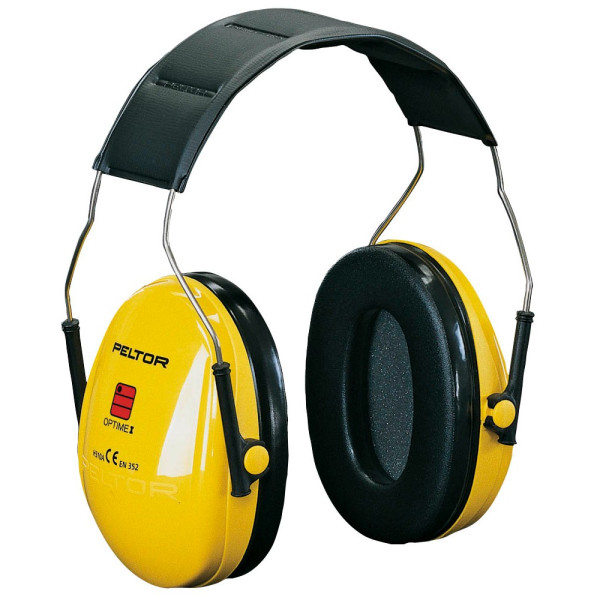 5902658102950 - Kapselgehörschutz PELTOR H510A verstellbarer Kopfbügel mit Polsterung SNR-Wert 27 dB ABS-Kunststoff Schaumstoff PVC gelb