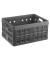 Klappbox Square H6180088, 32 Liter, für A3, außen 490x360x255mm, Kunststoff anthrazit