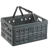 Klappbox Square H6180188, 32 Liter, au&szlig;en 490x360x255mm, Kunststoff anthrazit