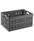 Klappbox Square H6180288, 46 Liter, au&szlig;en 540x380x265mm, Kunststoff anthrazit