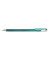 Gelschreiber Hybrid Dual Metallic, K110-DDX, gr&uuml;n (Schreibfarbe: gr&uuml;n/blau-metallic), 0,5mm, mit Kappe