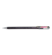 Gelschreiber Hybrid Dual Metallic K110-DAX schwarz / rot-metallic 0,5mm