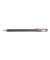 Gelschreiber Hybrid Dual Metallic, K110-DAX, schwarz (Schreibfarbe: schwarz/rot-metallic), 0,5mm, mit Kappe