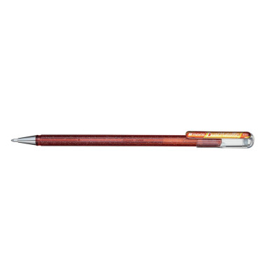 Pentel Hybrid Dual Metallic Gelschreiber orange 0,5 mm