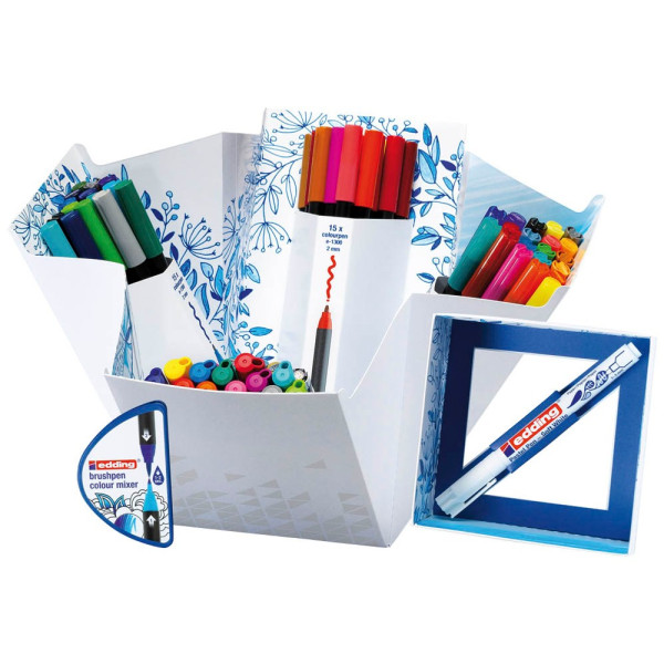 4057305000255 - Kreativset Colour Happy Big Box 4-CH69+1 70-teilig 4057305000255 70 Stück