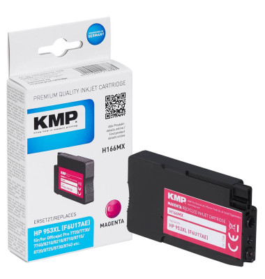 KMP H166MX magenta Tintenpatrone ersetzt HP 953XL KMP H166MX magenta Tintenpatrone ersetzt HP 953XL