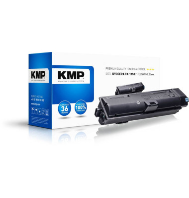 KMP K-T78 schwarz Toner ersetzt KYOCERA TK-1150