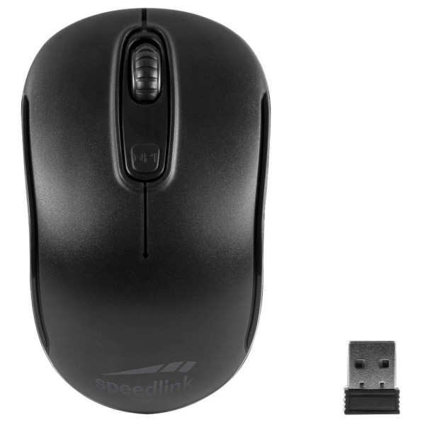 4027301310252 - PC-Maus Ceptica SL-630013-BKBK 3 Tasten kabellos USB-Funk optisch schwarz 4027301310252 SPEEDLINK