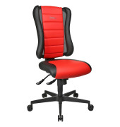 Topstar Sitness RS Gaming Stuhl rot Kunstleder