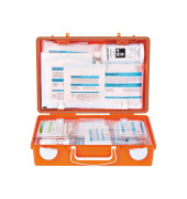 Erste-Hilfe-Kasten SN-CD Chemie & Physik ohne DIN orange